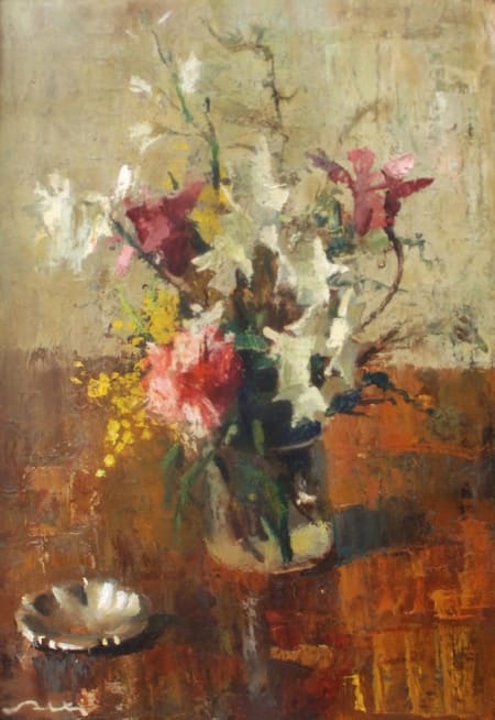 Giulio Salti — Vaso di fiori